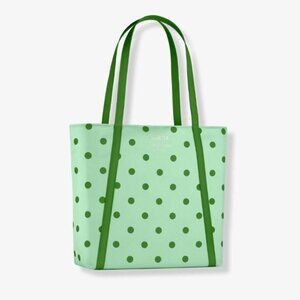 Clinique x Kate Spade Women's Poly Polka Dot Tote Bag - OS